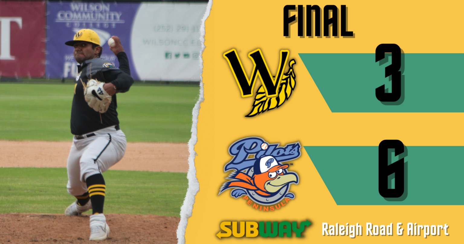 Tobs Fall to Pilots 6-3 Tobs Fall to Pilots 6-3