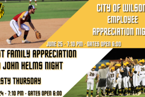 Join the Tobs for Back-to-Back Appreciation Nights