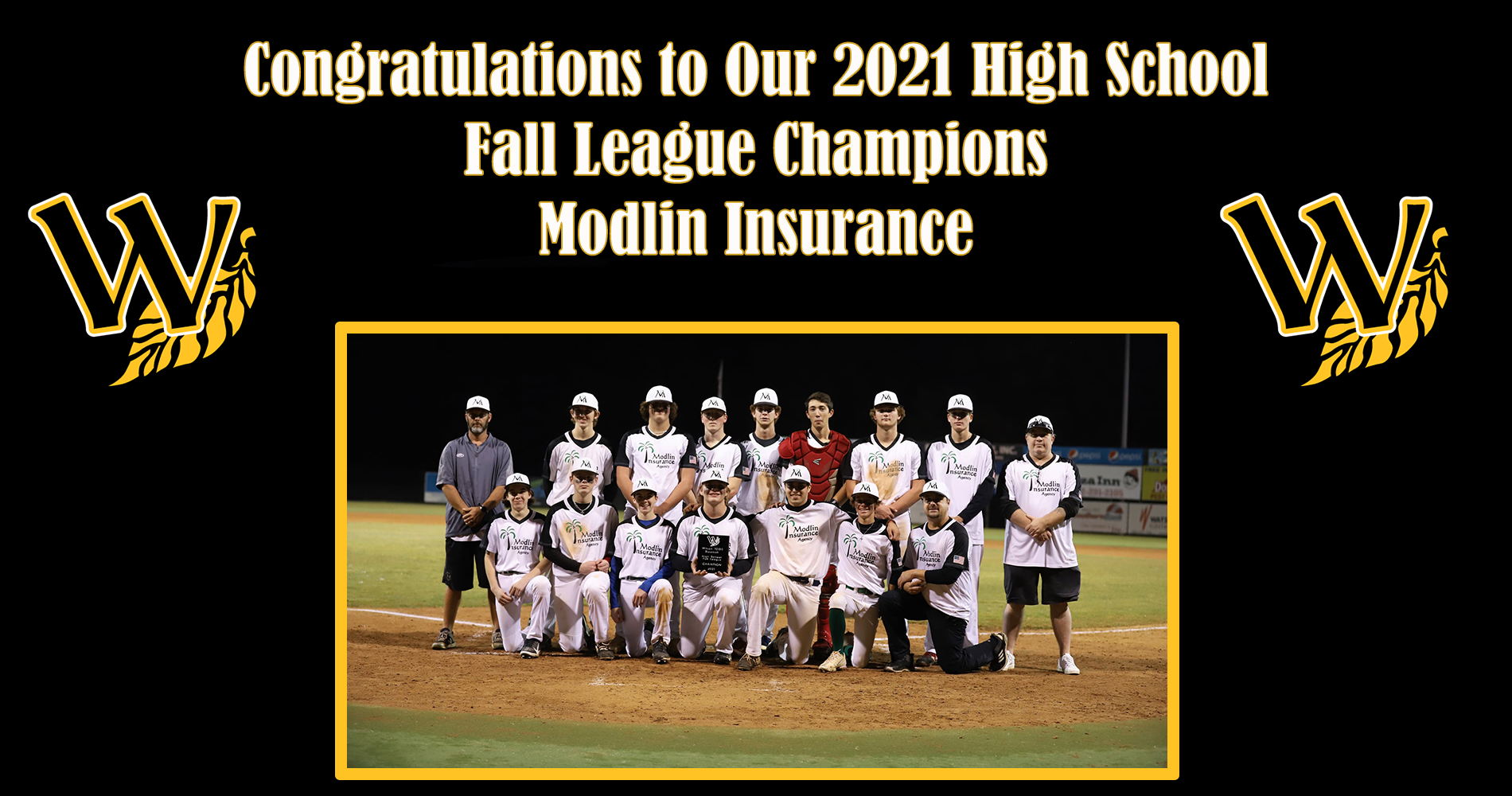 Modlin Insurance Wins Fall League Championship!