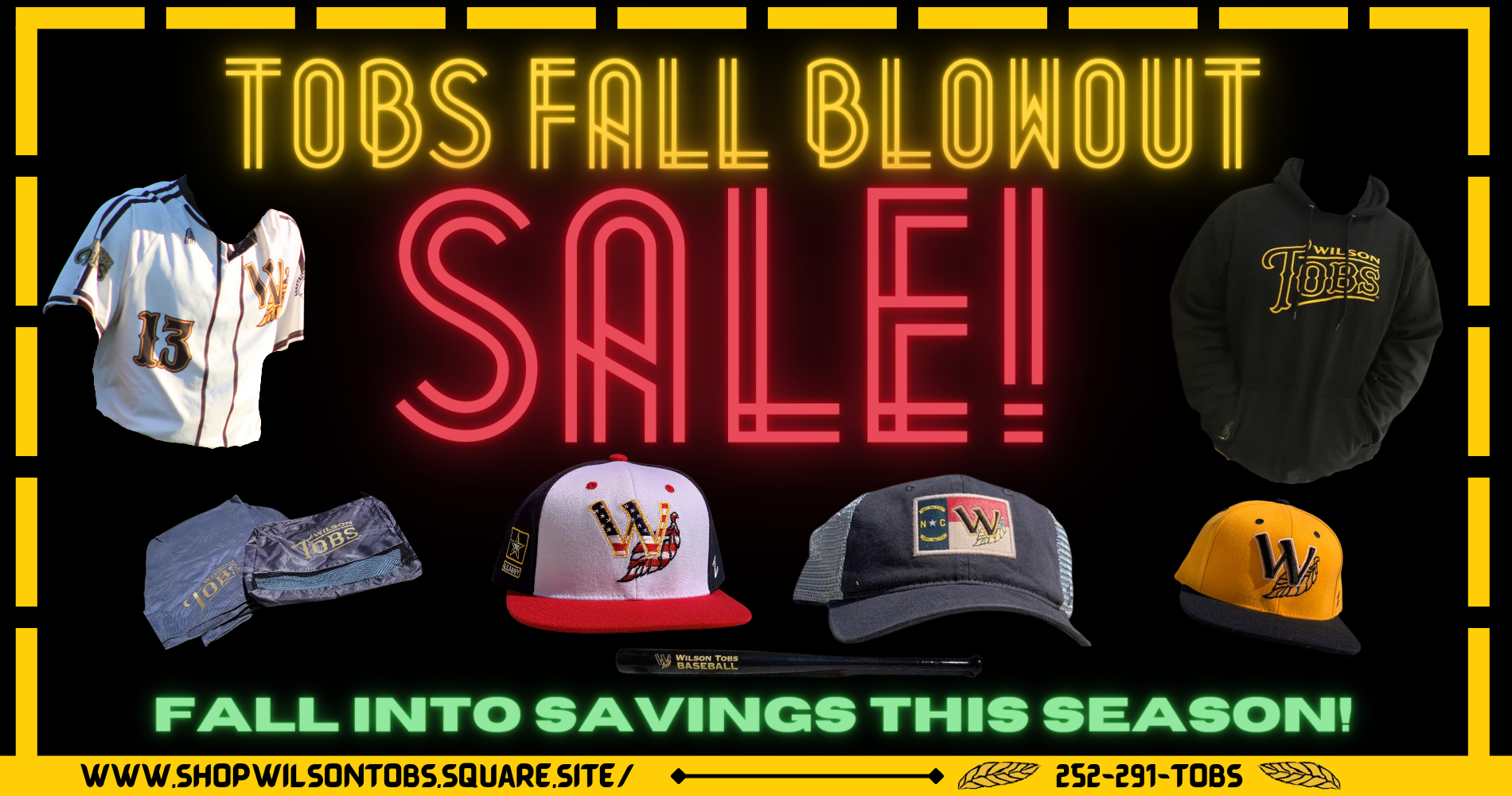 Fall Blowout Merchandise Sale!