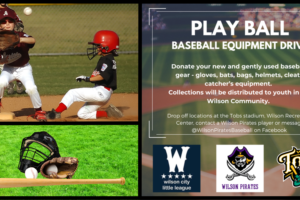 Little League Baseball Equipment Drive for Youth in Need!