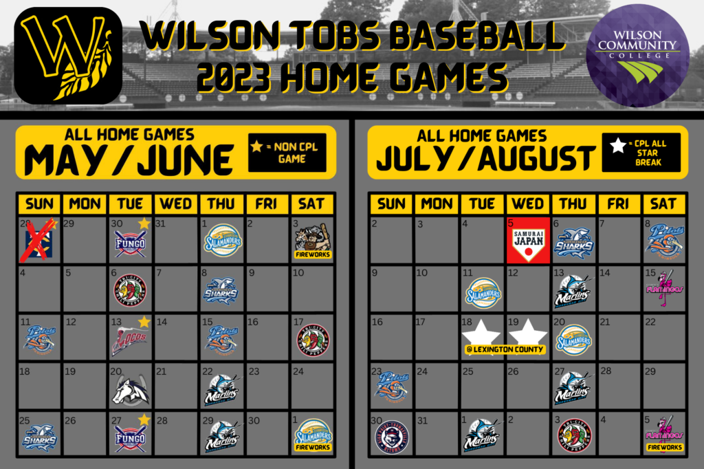 2023 Home Schedule