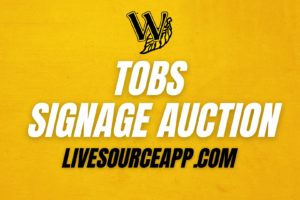 TOBS SIGNAGE AUCTION