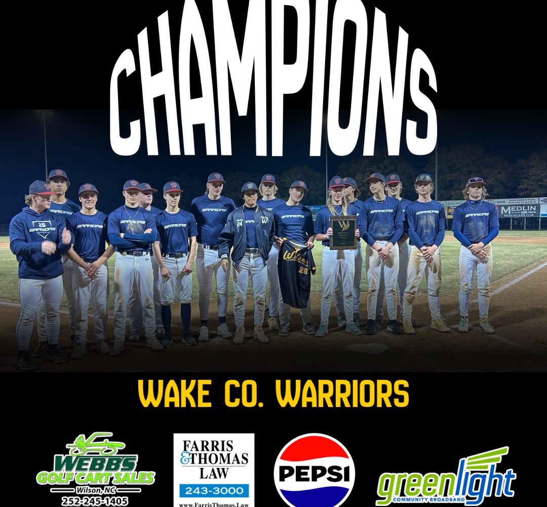 Wake County Warriors Victorious: Fall League Champions
